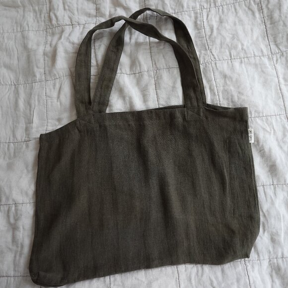 Harly Jae Zero Waste Tote, Olive - Picture 2 of 4